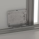 J6 FURNITURE FITTING SET FOR SLIDING DOOR CABINET SLIDING DOORS m.006 / 50kg